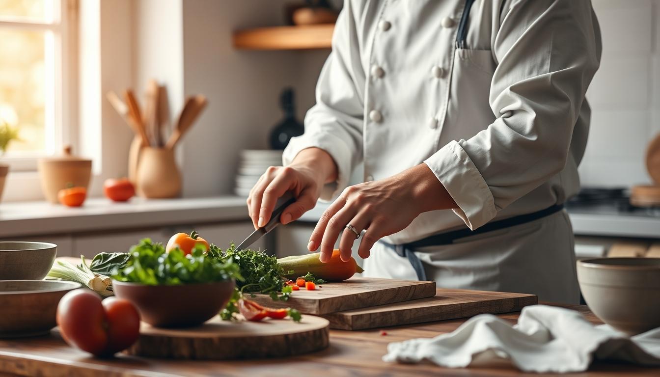 Fresh ingredients and home cooking inspiration